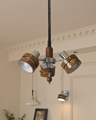 Rhythmo Modern Wood Pendant Light