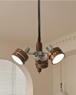 Rhythmo Modern Wood Pendant Light