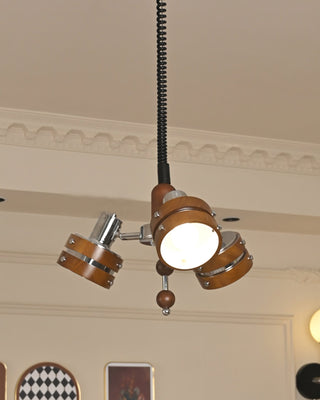 Rhythmo Modern Wood Pendant Light