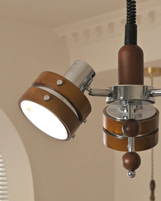 Rhythmo Modern Wood Pendant Light