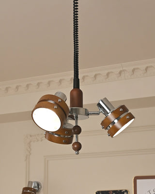 Rhythmo Modern Wood Pendant Light
