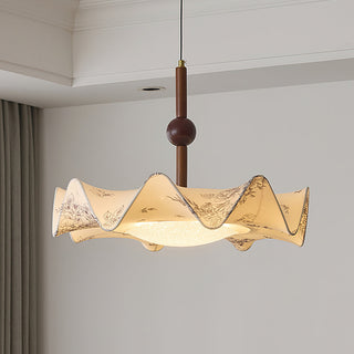 Tanyel Dark Wood Pendant Light