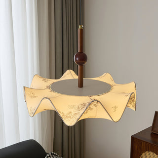 Tanyel Dark Wood Pendant Light