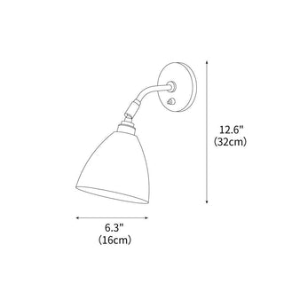 Focus Minimalist Metal Wall Lamp