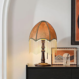 Tassel Beads Table Lamp