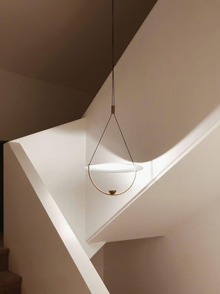 Teardrop Contemporary Metal LED Pendant Light