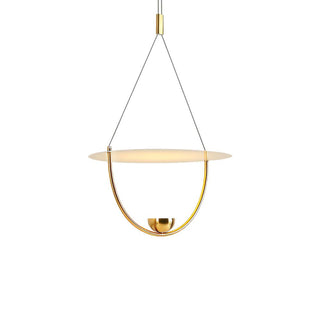 Teardrop Contemporary Metal LED Pendant Light