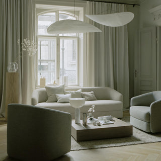 Tense Modern Dupont Paper Pendant Light