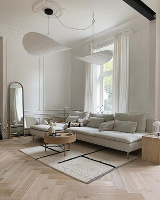Tense Modern Dupont Paper Pendant Light