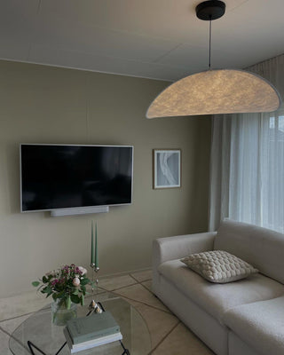 Tense Modern Dupont Paper Pendant Light
