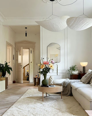 Tense Modern Dupont Paper Pendant Light