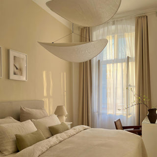 Tense Modern Dupont Paper Pendant Light