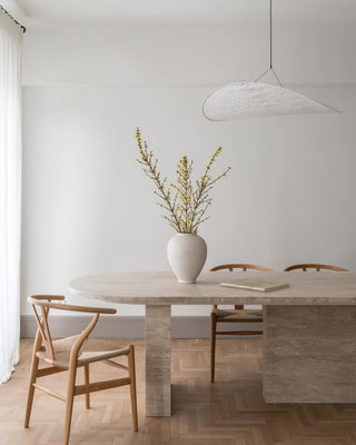 Tense Modern Dupont Paper Pendant Light