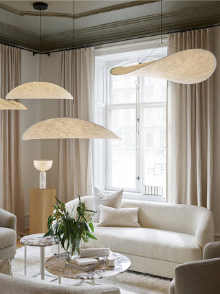 Tense Modern Dupont Paper Pendant Light