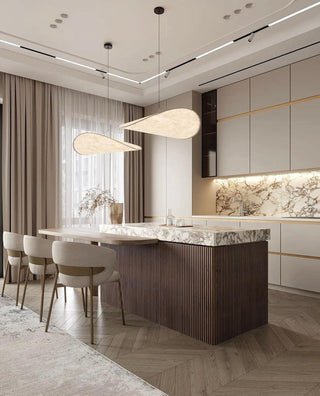 Tense Modern Dupont Paper Pendant Light