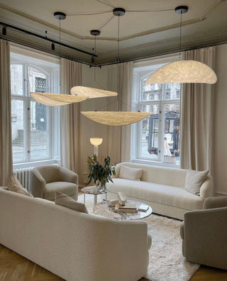 Tense Modern Dupont Paper Pendant Light