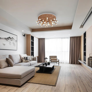 Silva Avant-garde Wood Ceiling Light