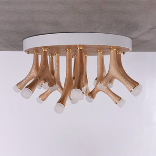 Silva Avant-garde Wood Ceiling Light
