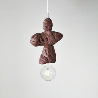 Zora Sculptural Resin Pendant Light