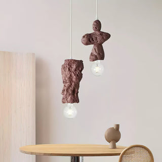 Zora Sculptural Resin Pendant Light