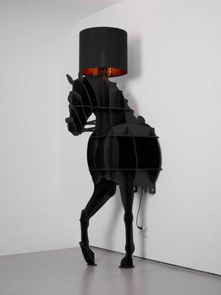 Equus Modern Wood Floor Lamp