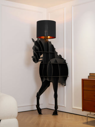 Equus Modern Wood Floor Lamp