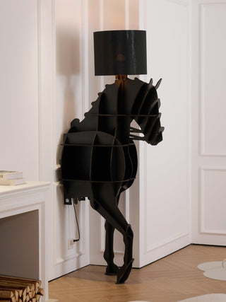 Equus Modern Wood Floor Lamp