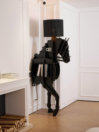 Equus Modern Wood Floor Lamp