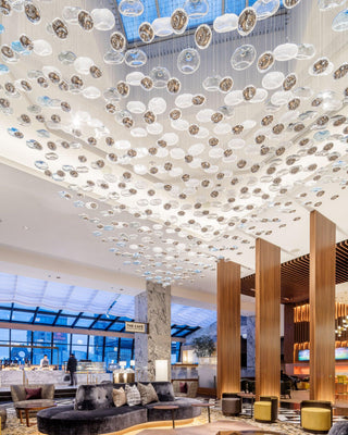 Kael Aesthetic Glass Chandelier