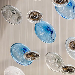 Kael Aesthetic Glass Chandelier