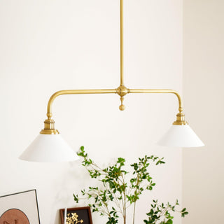 Heirloom Minimalist Aluminum Chandelier