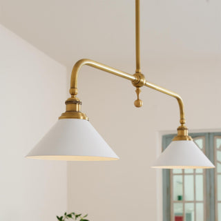Heirloom Minimalist Aluminum Chandelier