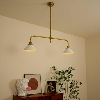 Heirloom Minimalist Aluminum Chandelier