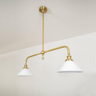 Heirloom Minimalist Aluminum Chandelier