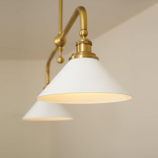 Heirloom Minimalist Aluminum Chandelier