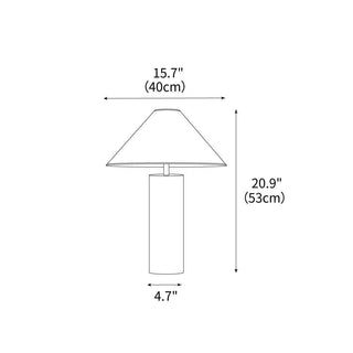 Theo Minimalist Iron Table Light