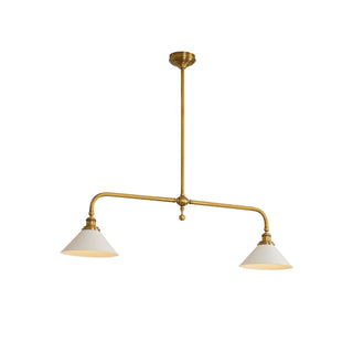 Heirloom Minimalist Aluminum Chandelier