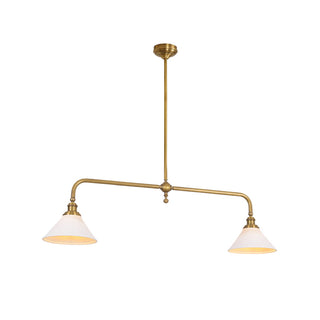 Heirloom Minimalist Aluminum Chandelier