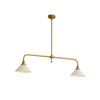 Heirloom Minimalist Aluminum Chandelier