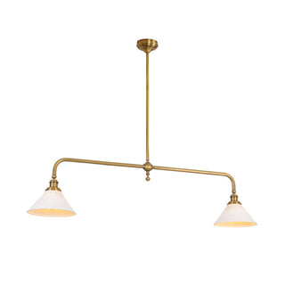 Heirloom Minimalist Aluminum Chandelier