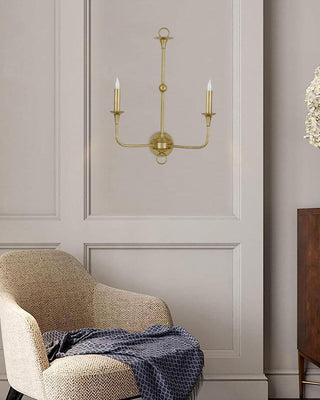Facet Traditional Metal Wall Lamp