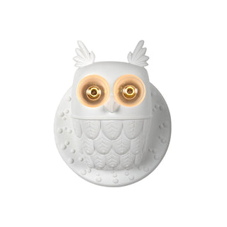 Owl Resin Sculptural Sconce