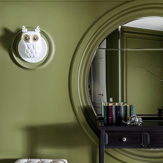 Owl Resin Sculptural Sconce