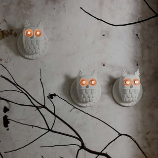 Owl Resin Sculptural Sconce