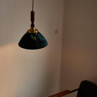 Tiber Farmhouse Glass Pendant Light