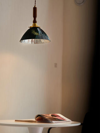Tiber Farmhouse Glass Pendant Light