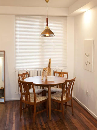 Tiber Farmhouse Glass Pendant Light