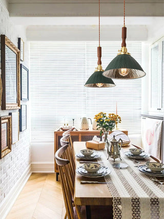 Tiber Farmhouse Glass Pendant Light