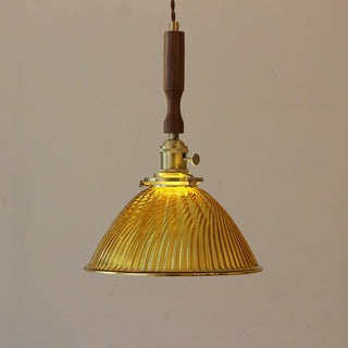 Tiber Farmhouse Glass Pendant Light
