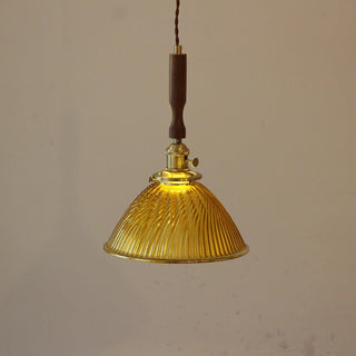 Tiber Farmhouse Glass Pendant Light